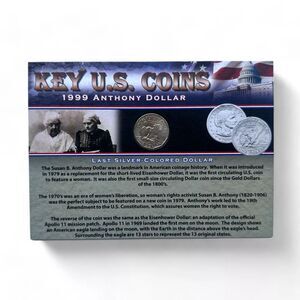 Key U.S. Coins: 1999 Susan B. Anthony Dollar